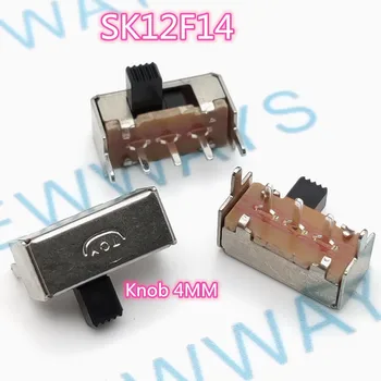10db/sok SK12F14 2 5 Láb Oldalán Vízszintes sebességváltási Kezelni 4MM Kapcsoló segítségével Csúsztassa a Kapcsolót Horog 1
