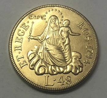 1794 Köztársaság Genoa (olasz államok) 48 Líra 1