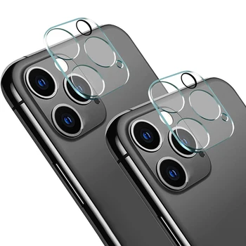 1db/2db/3Pcs Vissza a Kamera Lencséje képernyővédő fólia iPhone 12 11 Pro Max 12 Mini Edzett Üveg Kamera Borító Matrica