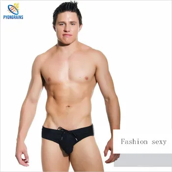 2016 calzoncillos hombre csúszik meleg férfi fehérnemű rövidnadrág forró Nylon szexi férfi fehérnemű rövidnadrág bikini szuszpenzor férfi fehérnemű 1