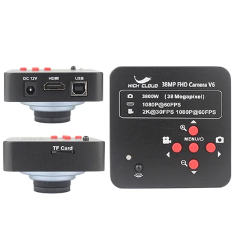 2021 Full HD 1080P 60FPS 2K 3800W 38MP HDMI USB-Ipari Elektronikus Digitális Videó Mikroszkóp Kamera A Telefon CPU PCB Javítás 1
