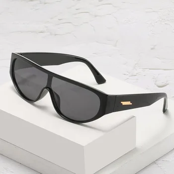 2021 új napszemüveg unisex divat trend napszemüveg nagy keret egy darabból lencse napszemüveg nők utca vezetés szemüveg, férfi