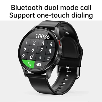 2021New Intelligens Karóra Férfiak Nők Teljes érintőképernyő Bluetooth Hívás pulzusmérő Sport Smartwatch a férfiak a Samsung Android telefon 2