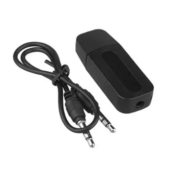 3.5 mm Jack, USB-Bluetooth-kompatibilis AUX Vezeték nélküli Autó Audio Receiver A2DP Zene Vevő Adapter For Android/IOS Mobil Telefon 1
