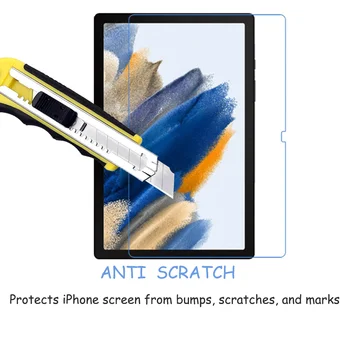3Pcs Tábla Védőfólia Samsung Galaxy Tab A8 10.5 képernyővédő fólia Nano robbanásbiztos HD Tiszta PET Fólia Nem Osztály 2