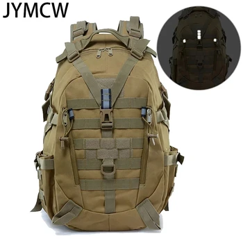 40L kemping hátizsák, férfi utazótáska, taktikai katonai hegymászás hátizsák, hegymászás, illetve trekking hátizsák 1