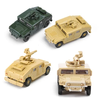 4DB/Set1/72 Közgyűlés amerikai Hadsereg Műanyag Össze Katonai Modell Épület Készletek, Játékok, Autó, Hummer Camion Gyanta Modell Ajándék Gyerekeknek 2