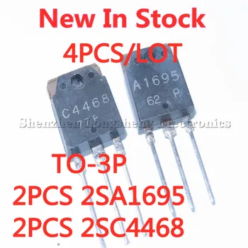 4PCSPCS/SOK 2SA1695 2SC4468 A1695 C4468, HOGY-3P láz audio nagy teljesítmény trióda pár cső Raktáron 1