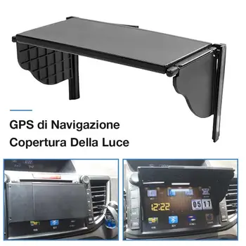 5.5-10 Hüvelykes Autós GPS Napernyő Fedezze GPS Képernyő Nap Árnyékban Napellenző Hood Autó Központi Műszerfal Navigátor GPS Navigáció Kijelző 1