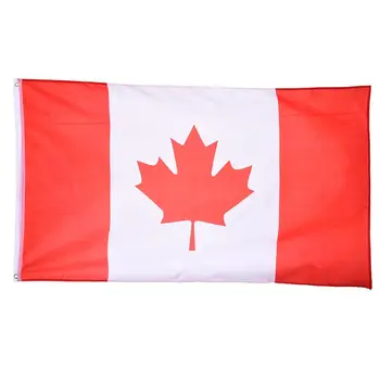 90x150cm Nagy Kanadai Zászló Banner Kanada Nemzeti Polyster Kanadai Zászló Politikai Párt Fesztivál Történelmi Események Katonai