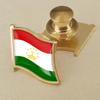A címer a Tádzsik tádzsik Térkép Zászló Nemzeti Jelkép Bross Jelvények Hajtóka Csapok 2