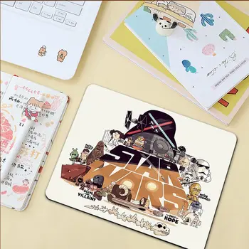 A Disney-Star Wars Egy Új Remény jó Anime Egér pad Szőnyeg Mérete Iroda Hosszú Asztal Mat Kawaii Íróasztal Tini Lányok Hálószoba 2