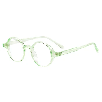 A férfiak, mind a Nők Műanyag, Könnyű Klasszikus Szemüveg Keret, Plusz egy Kis Átlátszó Kerek Szemüveg, dioptriás Lencse Rövidlátás