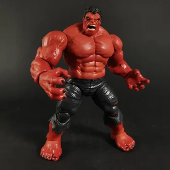 A Marvel A Szürke / Piros Hulk Szuperhős Képregény Figura Modell Játék 1