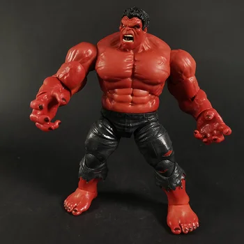A Marvel A Szürke / Piros Hulk Szuperhős Képregény Figura Modell Játék 2