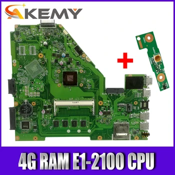 Akemy X550WA Laptop alaplap 4G RAM E1-2100, CPU Asus X550WAK X550WE X550W Teszt alaplapja X550WA alaplap teszt 100% - os az ok gombra 1