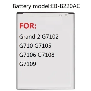 Akkumulátor Galaxy Grand 2 G7102 G710 G7105 G7106 G7108 G7109 EB-B220AC 2600mAh