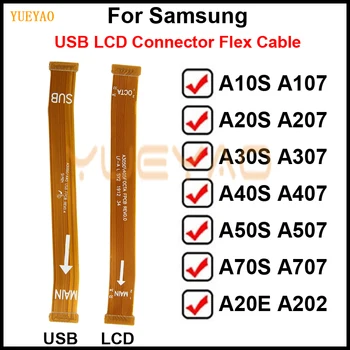 Alaplap alaplap LCD Kijelző Flex Kábel Samsung Galaxy A10S A20S A20E A30S A40S A50S A70S A107 A207 A202 A307 A507