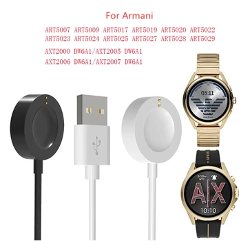Alkalmas Armani ART5023 ART5024 Intelligens Karóra ART5027 AXT2000 DW6A1 töltőkábel Mágneses Töltő adatkábel 1
