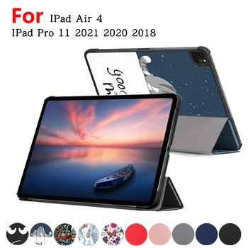 Az iPad mini Pro 11 Esetben 2020-Ig Ultra Slim Smart Cover Ipad Pro11 2018 2021 Esetben foriPad Levegő 4 10.9 1