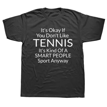 Az Rendben van, Ha nem Tetszik, Tenisz Vicces Pólók, hogy Apa a Férfiak Póló Grafikus Divat Új Pamut Rövid Ujjú póló Harajuku