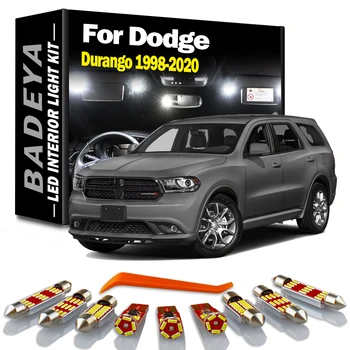BADEYA Canbus A Dodge Durango 1998-2019 2020 Jármű LED-es Belső Térkép Kupola Csomagtartó Ajtó Izzók Autó Világítás Tartozékok 1