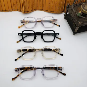 BETSION Szemüveg Divat Magas Minőségű Square-Acetát Kreatív Szemüveg Férfiak Nők Optikai Receptet Szemüveg Keret 2
