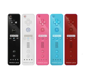 Beépített Motion Plus Vezeték nélküli Távirányító Gamepad Vezérlő Nintend Wii Remote Controle Joystick Joypad 1