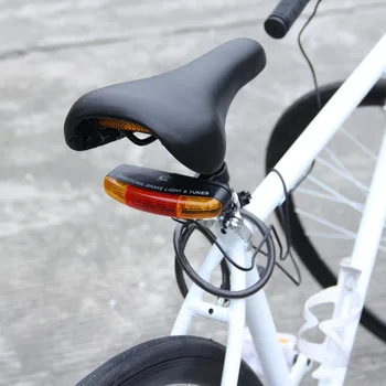 Bicikli Hátsó Lámpa Kerékpár LED Fordult Mutató Fék Jel Lámpa Vízálló MTB Országúti Kerékpár hátsó Lámpa Hátsó Lámpa Kerékpár 2