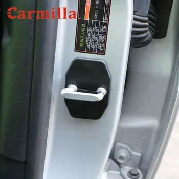 Carmilla 4db/Készlet Rozsdamentes Acél Ajtót a Zár Védelmét Fedezi Alkalmas A Fiat 500 x 500 X 2015 - 2020 ABS Ajtó Zárak Kiterjed 2