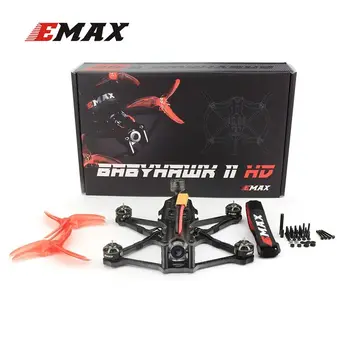 Emax Babyhawk II HD 155mm 4S FPV Racing Drón Quadcopter w/ Caddx Köd Pro Vista HD Digitális Rendszer 1404 3700KV Brushless Motor 1