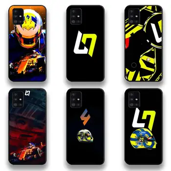 F1 racing Lando Norris Racing Telefon tok Samsung Galaxy A21S A01 A11 A31 A81 A10 A20E a30-as A40 A50 A70 A80 A71 a51-es
