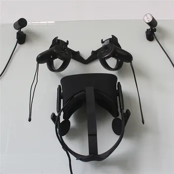 Fali Kampó Állni Kompatibilis az Oculus Rift VR Headset /Touch /Érzékelő (Rift Járni Hook) 3D-s Nyomtatási Mount Horog