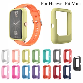 Fedezze Huawei Nézni Illik Mini Esetben Smartwatch Színes Protector Esetben Keret Lökhárító Héj Tartozékok Huawei Illik Mini Borító 1