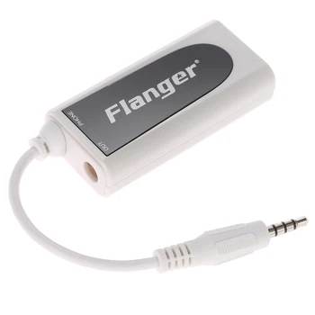 Flanger FC-21 Gitár Csatlakozó Átalakító 3,5 mm-es Csatlakozó Gitár, Bass, hogy Mobil Telefon Adapter Kompatibilis Telefon/iPad Android 1