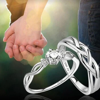 Koreai Divat A Fekete-fehér Kristály Pár Gyűrűk Egyszerűség Geometria Arany Gyűrű Női ékszerek 2020-as új eladó \ Ékszer & Kiegészítők > www.rcvaasaetelainen.fi 11