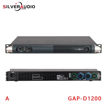 GAP-D1200 Szakmai 600W*2 erősítő 2 csatornás m-audio nagyteljesítményű erősítő Disco, szabadtéri koncertek 2