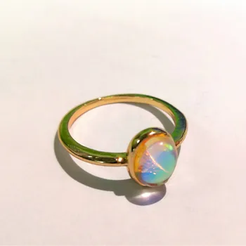 Glamour Holdkő Gyűrű Női Viktoriánus Stílusú Kerek Női Gyűrű Felesége Gyönyörű Ékszerek, Ajándék, Női Gyűrű