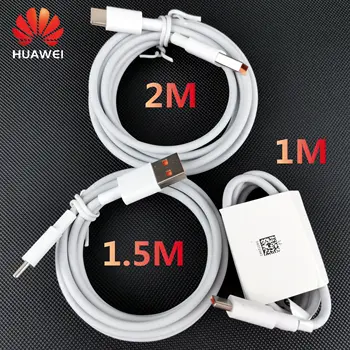 Huawei P30 Túltöltés 66W EU Fal Gyors Töltő 1/1.5/2M, 6A C Típusú Kábel hálózati Adapter A Huawei Mate 30 Pro 40 40 Pro P20 2