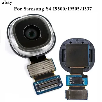 Hátsó Fő Nagy Kamera Modul A Samsung Galaxy S4 i9500 i9505 i337 Hátsó Kamera Flex Kábel Csere Alkatrészek 1