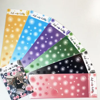 Ingyenes szállítás kreatív színes buborékot fúj dekorációs matrica album napló notebook háttér bázis írószerek matrica 1