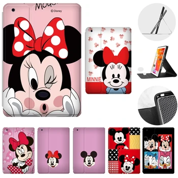 iPad burkolata iPad 2 Levegő, 3 Levegő iPad 4 8 iPad Mini 3 4 Mini 5 Cuki Aranyos Mickey Minnie Egér Disney 1