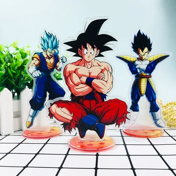 Japán Anime Dragon Ball Super Saiyan Egy Ábra 15,5 Cm, Akril, Álljon Modellt A Majomkirály Asztali Díszek, Barátom Ajándék Perifériák 1