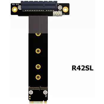 Kelő PCIe x4 3.0 PCI-E 4x M. 2 NGFF a NVMe M Gombot 2280 Kelő Kártya Gen3.0 Kábel M2-es Kulcs-M PCI-Express Hosszabbító kábel 1