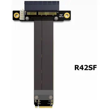 Kelő PCIe x4 3.0 PCI-E 4x M. 2 NGFF a NVMe M Gombot 2280 Kelő Kártya Gen3.0 Kábel M2-es Kulcs-M PCI-Express Hosszabbító kábel 2