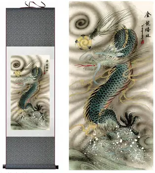 Kínai sárkány festmény Otthoni Irodai Dekoráció Kínai lapozzunk festmény sárkány festmény Kína dragonPrinted festmény 1