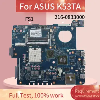 Laptop alaplap Az ASUS K53TA K53TA X53T K53T Notebook Alaplap LA-7552P 216-0833000 DDR3 1