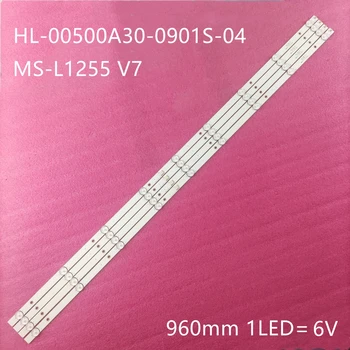 LED Háttérvilágítás strip 9 lámpa CT-8250 UHD K50DLX9US MS-L1255 CX500DLEDEM HL-00500A30-0901S-04 50LEM-1027/FTS2C 1070 1