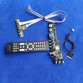 LVDS 40 Pin-LED LCD Kit VGA, USB AV DVB HDMI-kompatibilis 1366*768 A LTN140AT20/LTN140AT21/LTN140AT22 Digitális Mátrix meghajtó igazgatóság 1