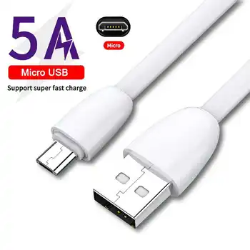 Micro USB-Kábel-5A Gyors Töltő Kábel USB Kábel Samsung Huawei Xiaomi Micro USB, Gyors Töltő, Telefon, Kábel Vezeték